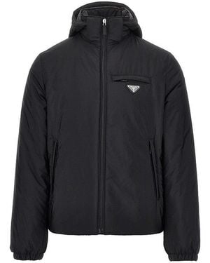 Prada Re-Nylon Down Jacket - Black