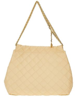 Tory Burch Borsa A Spalla 'Fleming' - Neutro