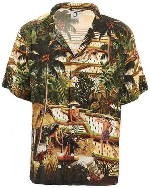 Endless Joy 'Subak' Rayon Shirt - Green