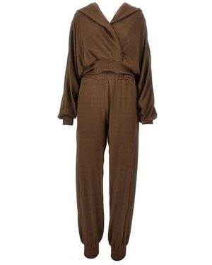 ANDAMANE 'Grace' Knitted Set - Brown