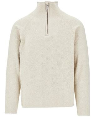 Houdini 'Lykan' Half-Zip Jumper - White