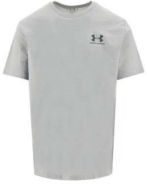 Under Armour Chest Logo T-Shirt - Grey