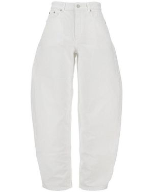 Alaïa 'Rodeo' Denim Trousers - White