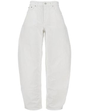 Alaïa 'Rodeo' Denim Trousers - White