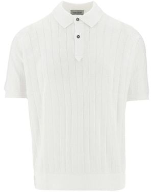 John Smedley Polo 'Leeshaw' - Bianco