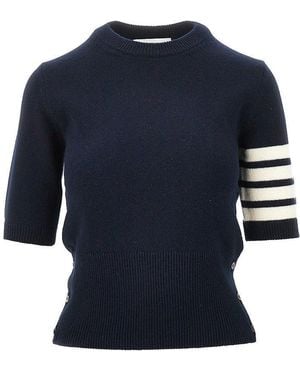 Thom Browne Lunar New Year Intarsia Wool Jumper - Blue