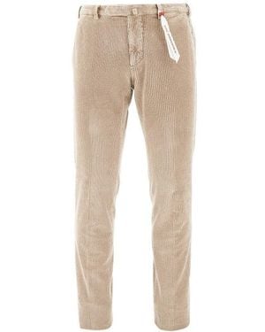 Santaniello 'Evoluto' Corduroy Trousers - Natural