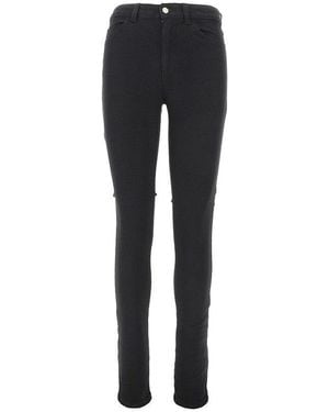 Emporio Armani 'J18' Skinny Fit Jeans - Black
