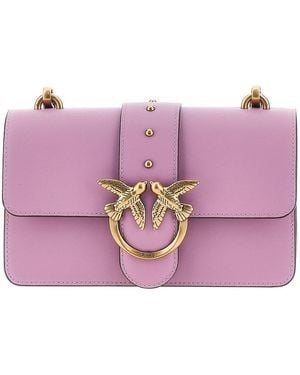 Pinko Mini Love One Classic Bag - Purple