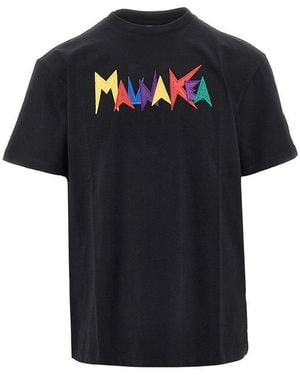 Mauna Kea 'Heritage Macro Logo' T-Shirt - Black