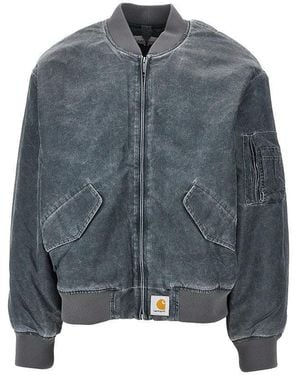 Carhartt 'Orman' Padded Bomber Jacket - Blue