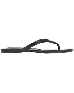 Senso 'Norah' Leather Thong Slides - Brown
