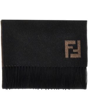 Fendi Wool And Cashmere - Black