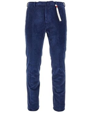 Santaniello 'Evoluto' Corduroy Trousers - Blue