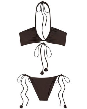 Maygel Coronel 'Arazo' Two-Piece Swimsuit - Black