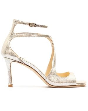 Jimmy Choo 'Azia' Sandals - Metallic