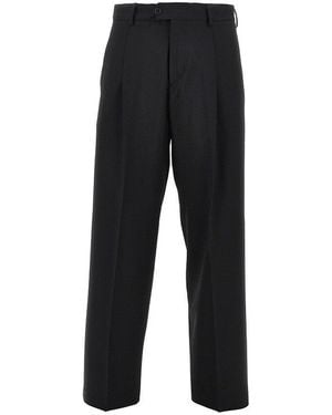 BRERAS Milano 'Orazio' Trousers With Dart - Black