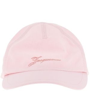 Jacquemus Cappello Baseball 'Baluchon' - Rosa
