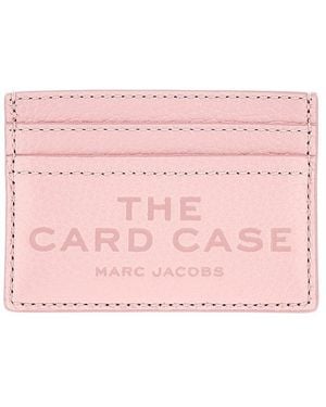 Marc Jacobs Grain Leather Cardholder - Pink