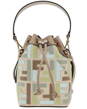 Fendi 'Mon Tresor' Mini Bucket Bag - Multicolour