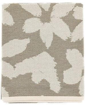 Emporio Armani Beach Towel With Jacquard Motif - Natural
