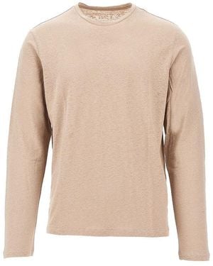 Majestic Filatures Linen Jersey T-Shirt - Natural