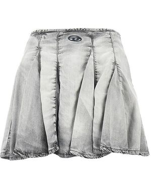 DIESEL 'De-Spiki-Fsi' Mini Skirt - Grey