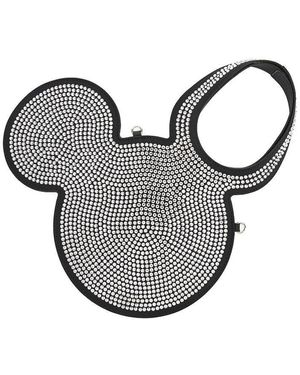 Coperni 'Mini Mickey Tote' Bag With Rhinestone - Black