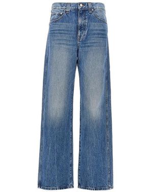 KHAITE 'Bonnie' Relaxed Fit Jeans - Blue