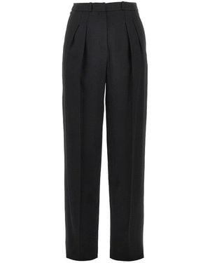 Loulou de Saison 'Alio' Trousers With Darts - Black