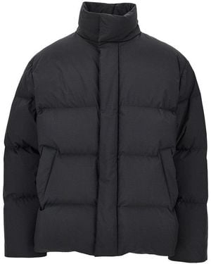 Saint Laurent Quilted And Padded Nylon Downjacket - Black