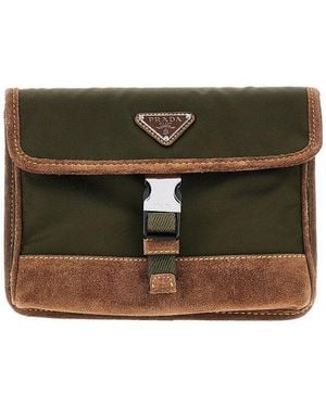Prada Pouch Porta Smartphone - Verde