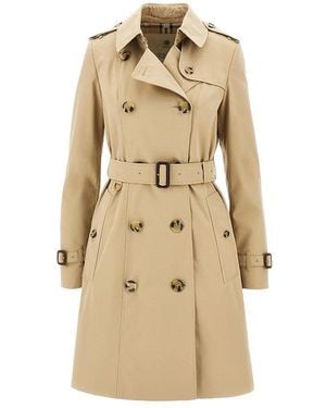 Burberry Chelsea Heritage Trench Coat - Natural