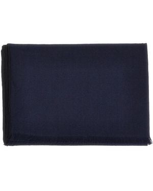 Gucci Jacquard Silk And Wool-Blend Scarf - Blue