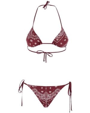 VENUJA Bandana Print Two-Piece Swimsuit - Purple