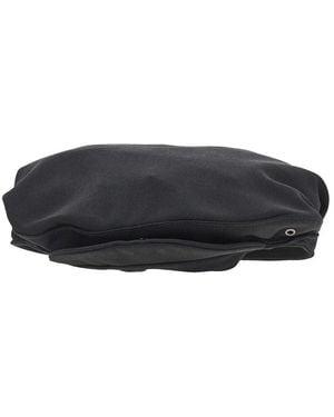 Prada Wool Gabardine Hat - Black