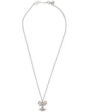 Vivienne Westwood 'Octavie' Pendant Necklace - Metallic
