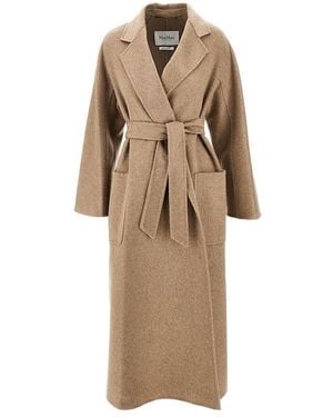 Max Mara Cashmere 'Ludmilla Icon' Coat - Natural