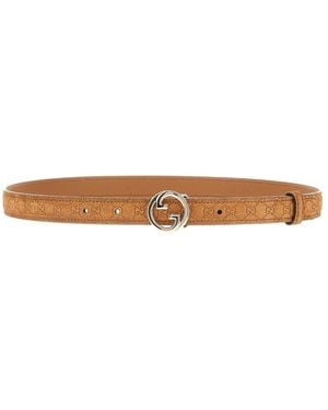 Gucci Cintura - Marrone