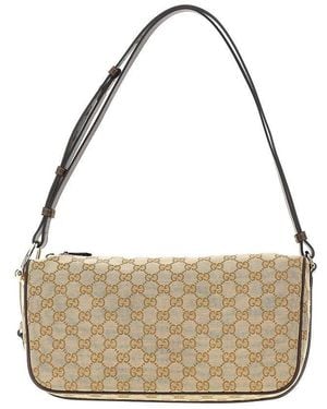 Gucci Borsa Half Horsebit' Media - Metallizzato