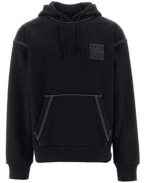 Givenchy 4G Patch Hoodie - Black