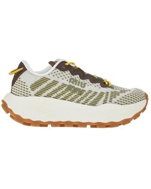 Miu Miu Technical Fabric Sneakers - Green