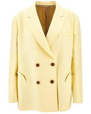 BLAZE 'Nightbreak' Oversized Double-Breasted Jacket - Metallic