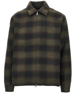 Carhartt 'Alton' Check Felt Jacket - Green