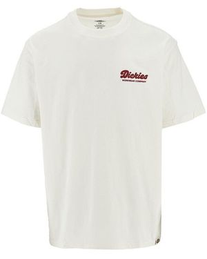 Dickies T-Shirt 'Lewistown' Uomo - Bianco