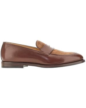 Brunello Cucinelli Penny Loafers - Marrone