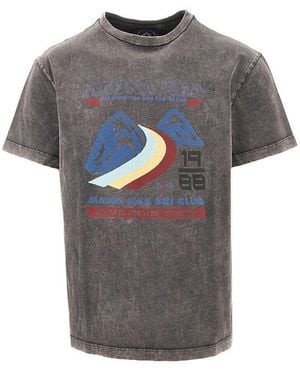 Mauna Kea 'Slalom On The Volcano' T-Shirt - Grey