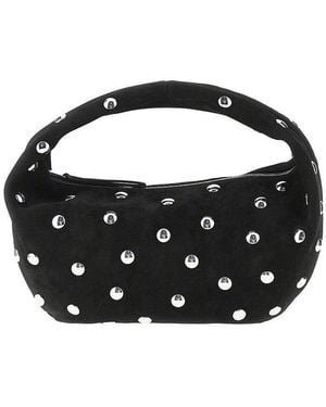 KHAITE Studded Medium 'Olivia' Hobo Bag - Black