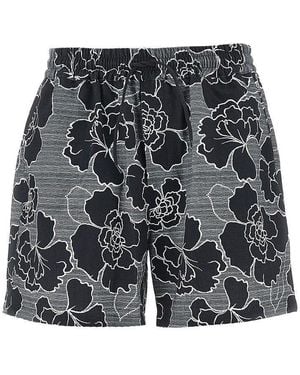 Les Deux 'Charlie Poppy' Cotton-Blend Shorts - Grey