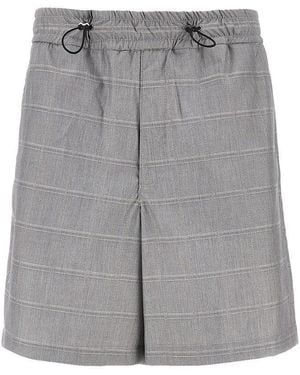 C.9.3 Cotton-Blend Bermuda Shorts - Grey